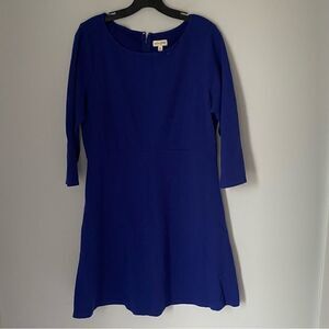 Maison Jules Women’s Round Neck Long Sleeve A Line Midi Dress size XL